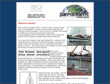 Tablet Screenshot of panoceanic.net